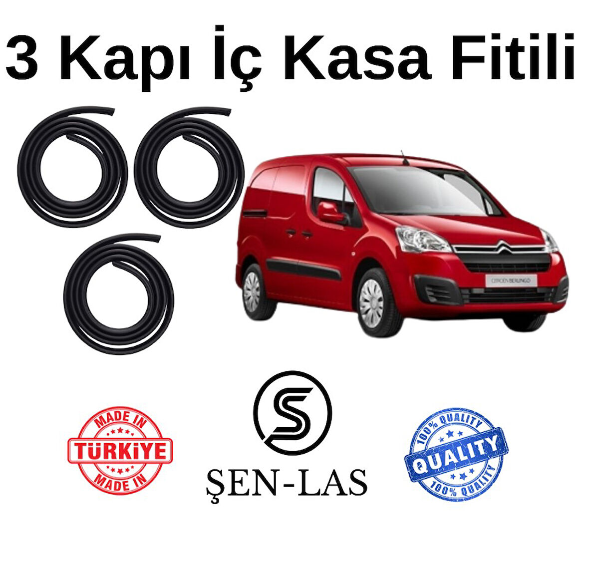 Citroen Berlingo Panelvan (2008-2018) Şen-Las 3 Kapı Fitili ŞL41007