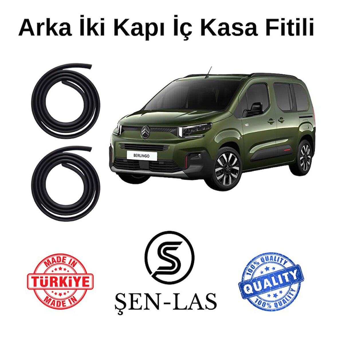 Citroen Berlingo (2019-2025) Şen-Las Arka İki Kapı Fitili ŞL41107