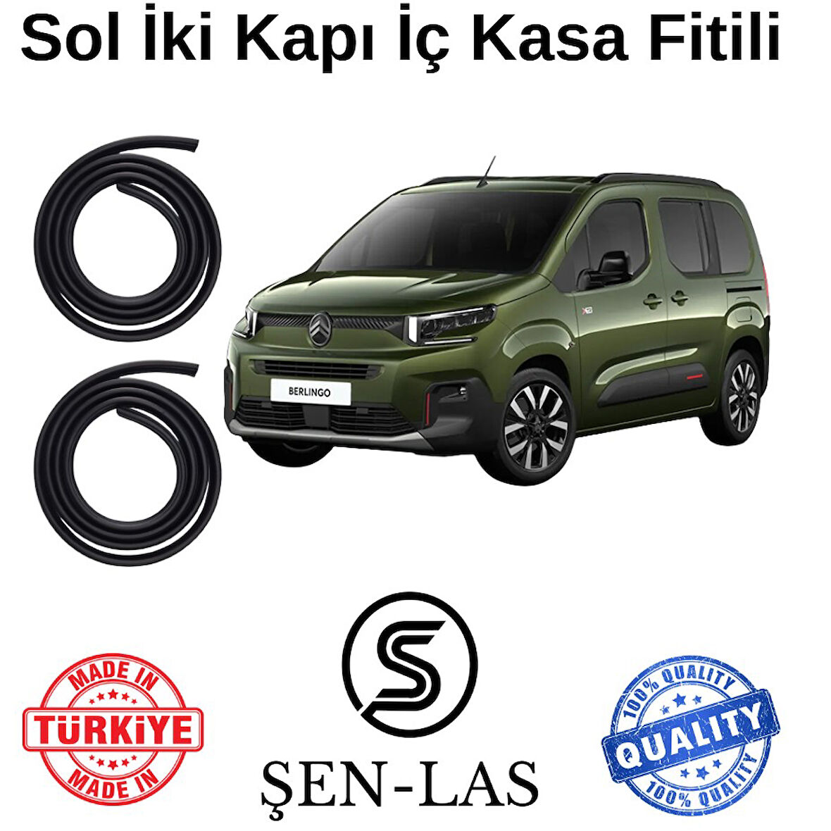 Citroen Berlingo (2019-2025) Şen-Las Sol Ön ve Arka Fitili ŞL41108