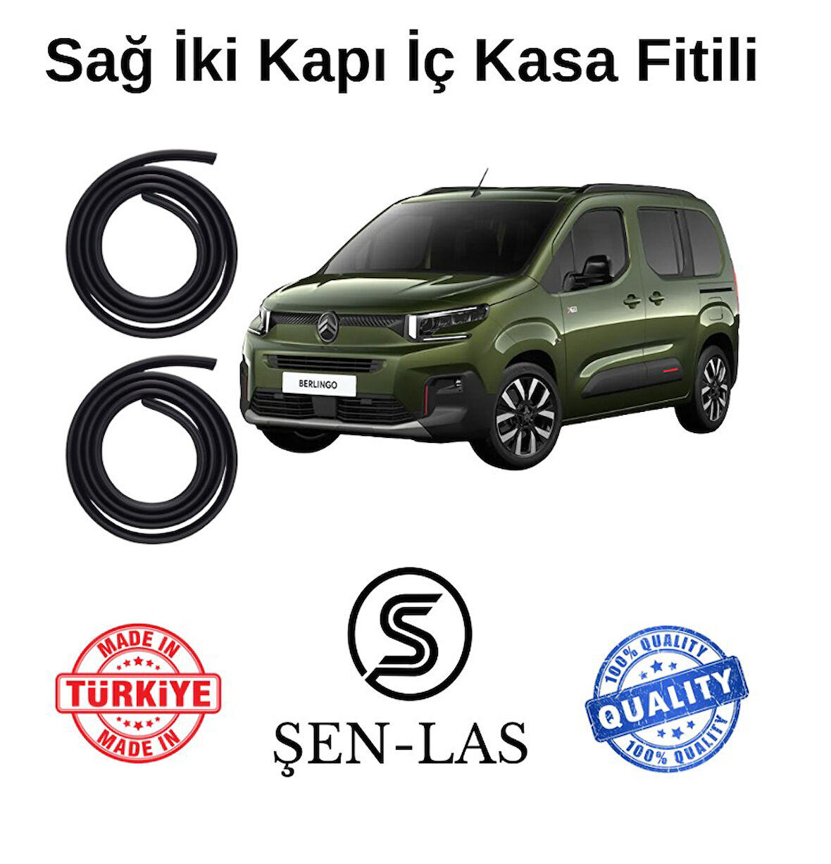Citroen Berlingo (2019-2025) Şen-Las Sağ Ön ve Arka Fitili ŞL41109