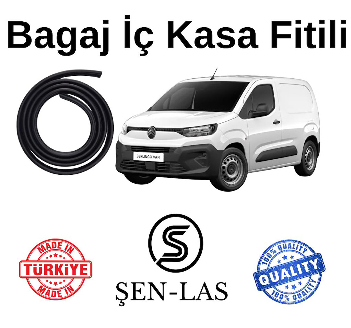 Citroen Berlingo Panelvan (2019-2025) Şen-Las Bagaj Fitili ŞL41204