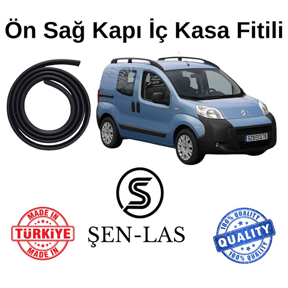 Citroen Nemo Şen-Las Sağ Ön Kapı Fitili ŞL41301