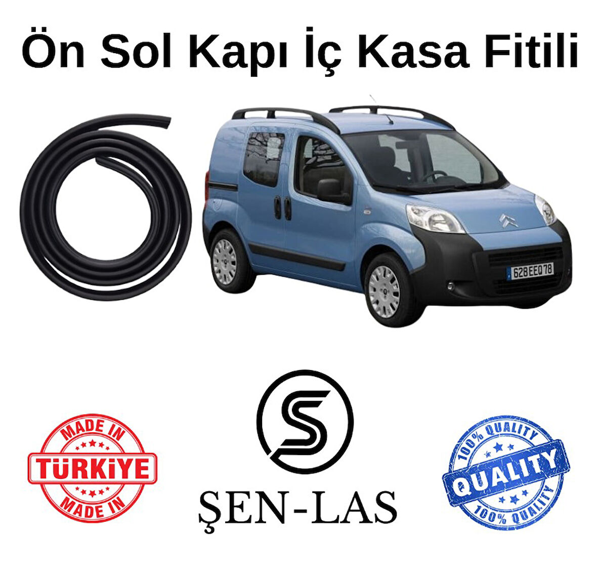 Citroen Nemo Şen-Las Sol Ön Kapı Fitili ŞL41302