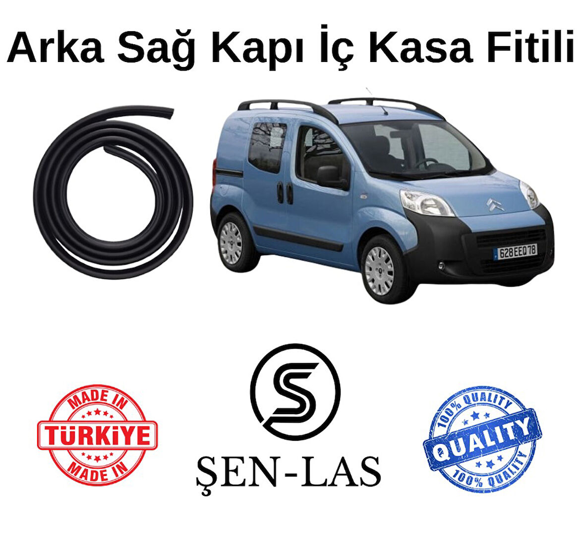 Citroen Nemo Şen-Las Sağ Arka Kapı Fitili ŞL41303