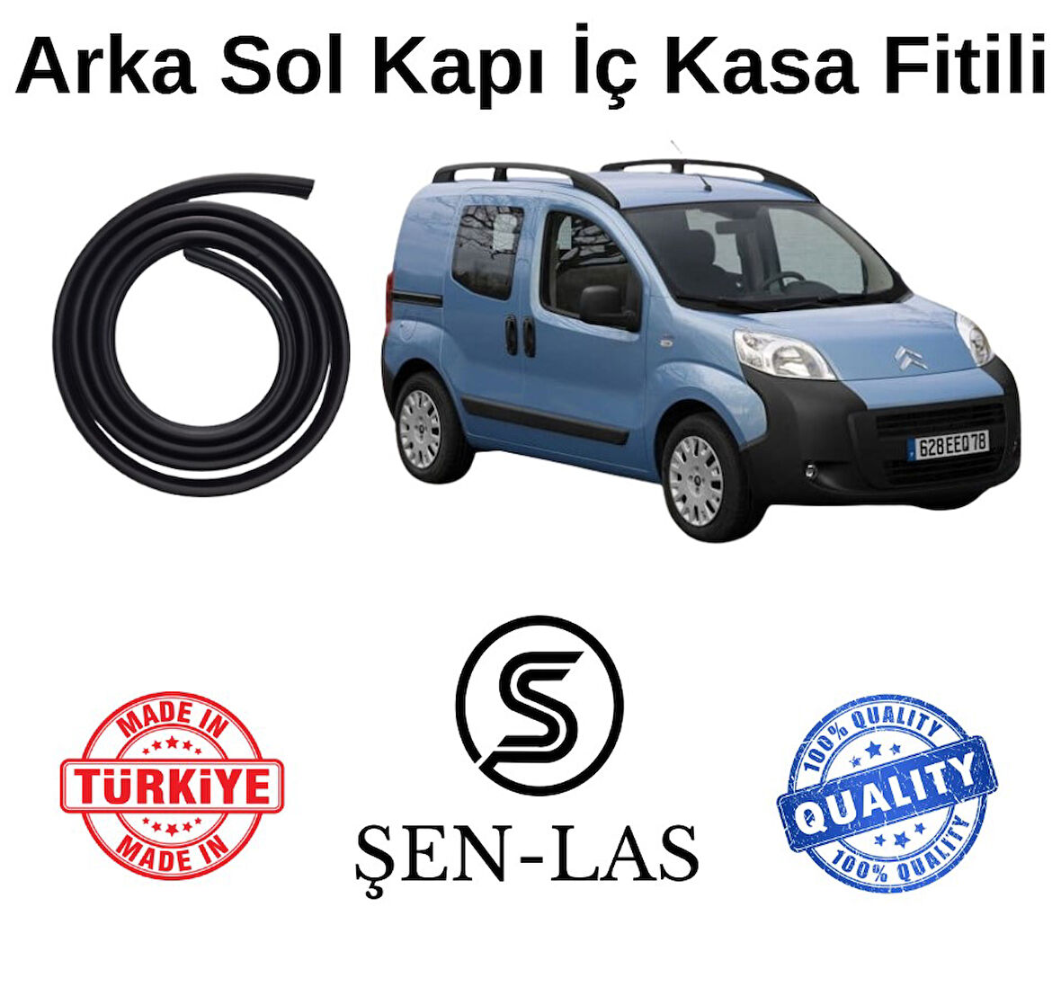 Citroen Nemo Şen-Las Sol Arka Kapı Fitili ŞL41304