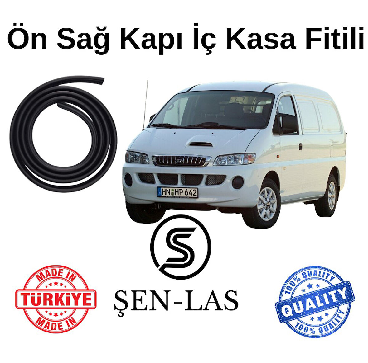 Hyundai Starex Panelvan Şen-Las Sağ Ön Kapı Fitili ŞL41601