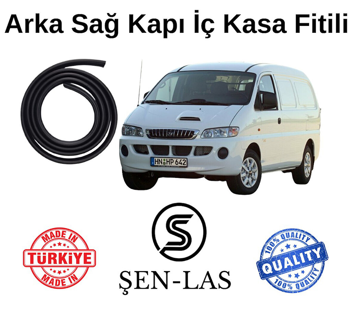 Hyundai Starex Panelvan Şen-Las Sağ Arka Kapı Fitili ŞL41603
