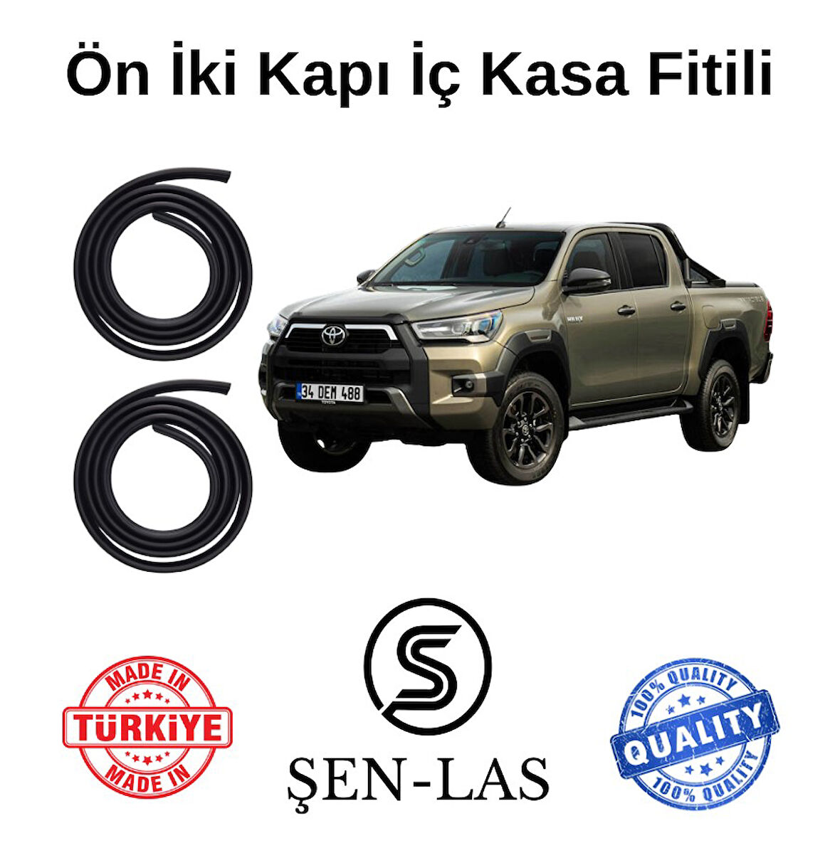 Toyota Hilux (2016-2025) Şen-Las Ön İki Kapı Fitili ŞL42205