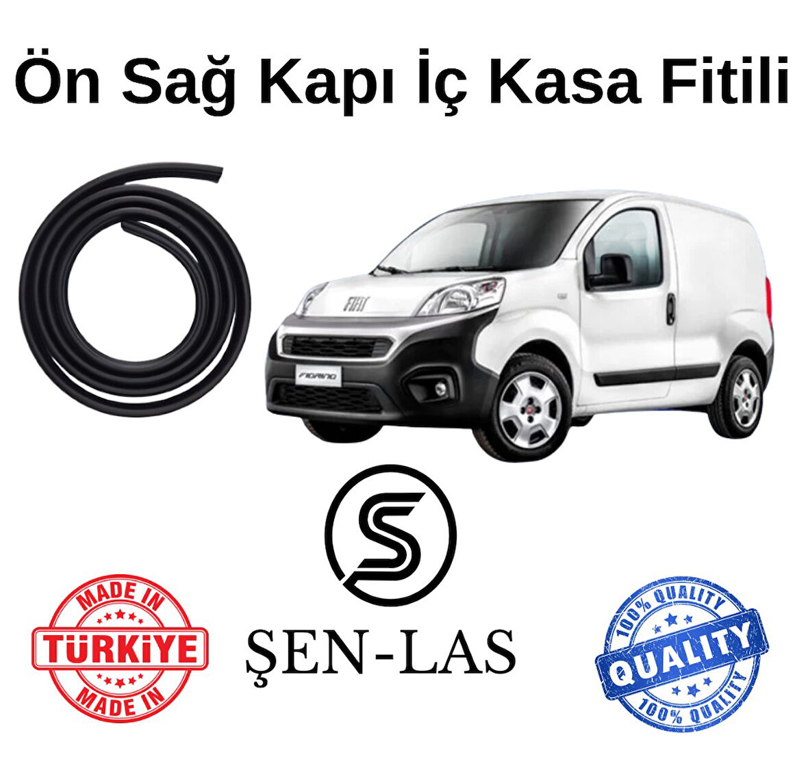 Fiat Fiorino Panelvan Şen-Las Sağ Ön Kapı Fitili ŞL42701