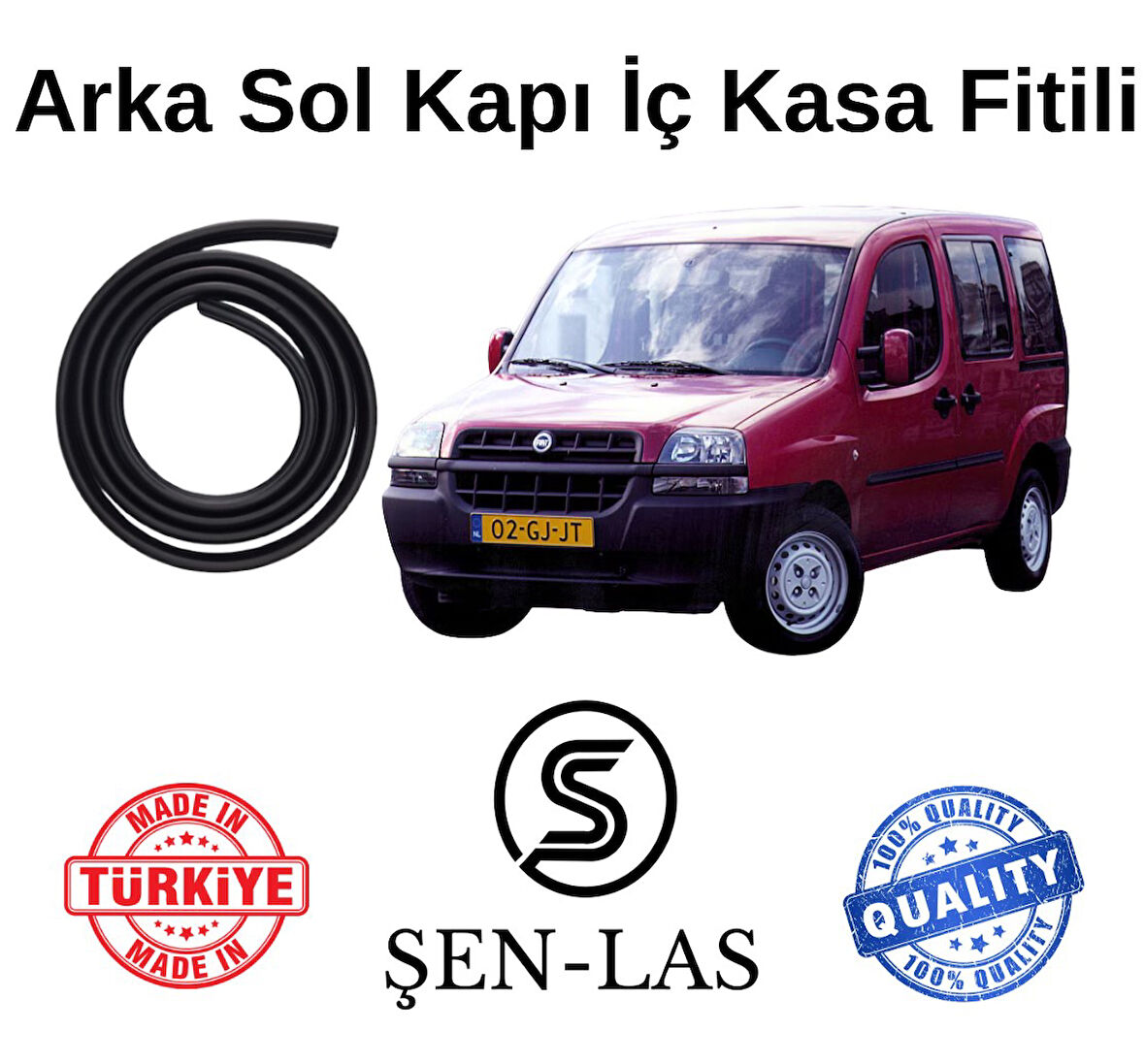 Fiat Doblo (2001-2005) Şen-Las Sol Arka Kapı Fitili ŞL42804