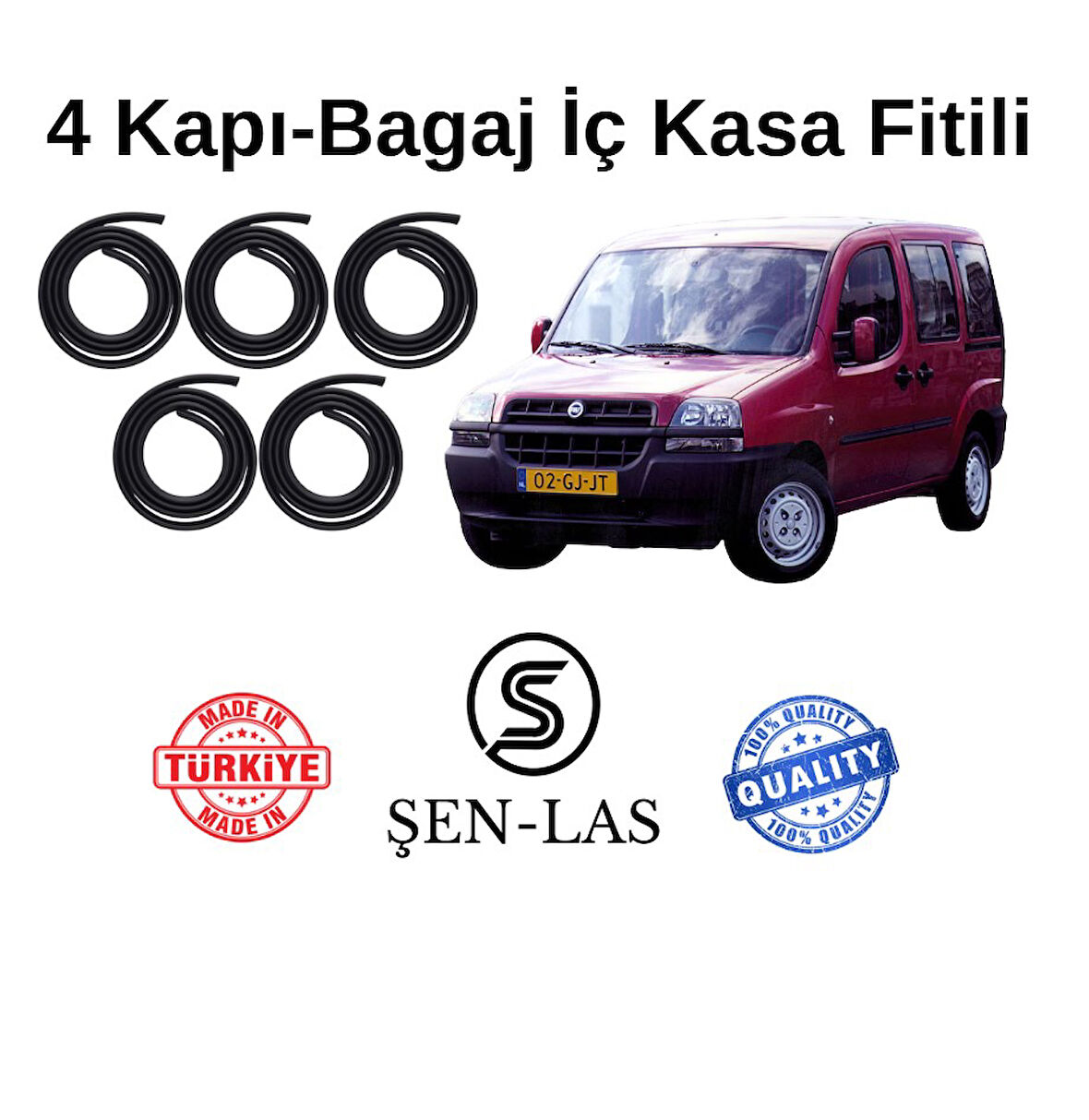 Fiat Doblo (2001-2005) Şen-Las 4 Kapı + Bagaj Fitili ŞL42811