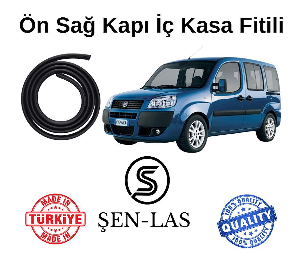 Fiat Doblo (2005-2010) Şen-Las Sağ Ön Kapı Fitili ŞL43001