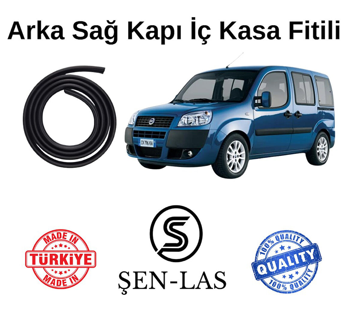 Fiat Doblo (2005-2010) Şen-Las Sağ Arka Kapı Fitili ŞL43003