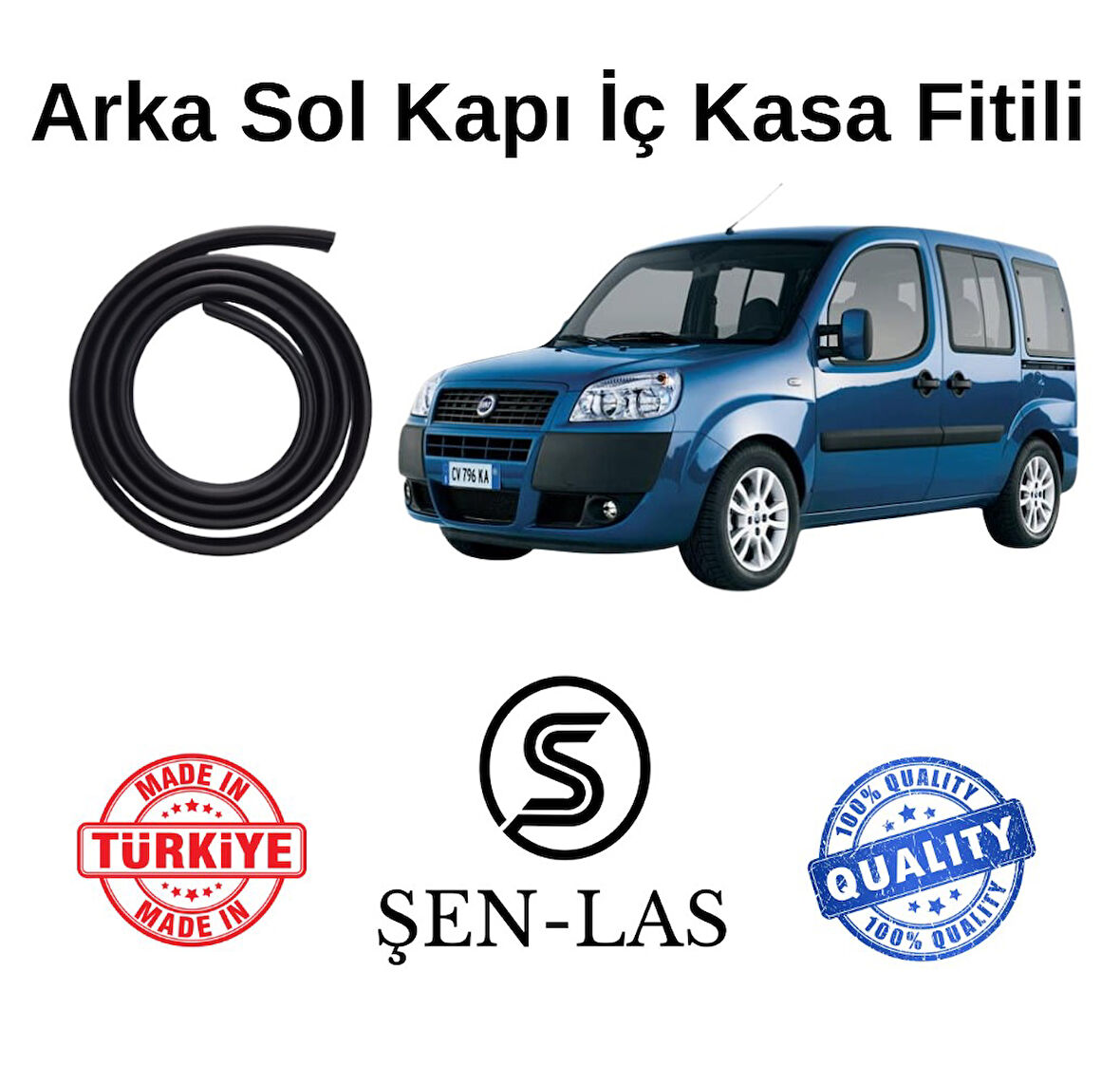 Fiat Doblo (2005-2010) Şen-Las Sol Arka Kapı Fitili ŞL43004