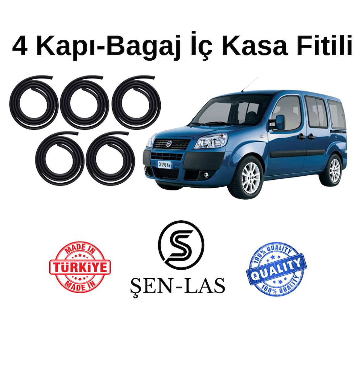 Fiat Doblo (2005-2010) Şen-Las 4 Kapı + Bagaj Fitili ŞL43011
