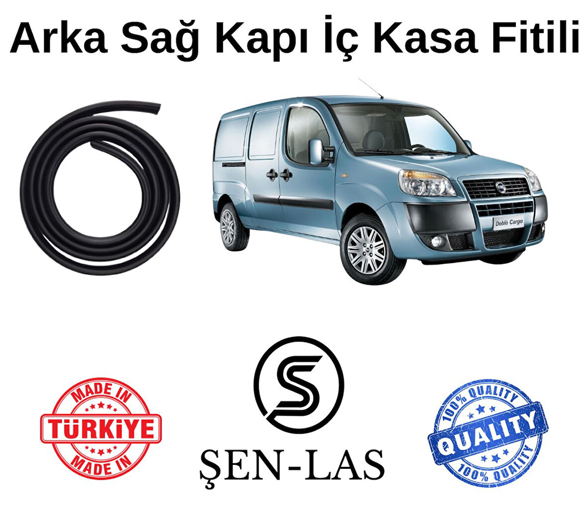Fiat Doblo Panelvan (2005-2010) Şen-Las Sağ Arka Kapı Fitili ŞL43103