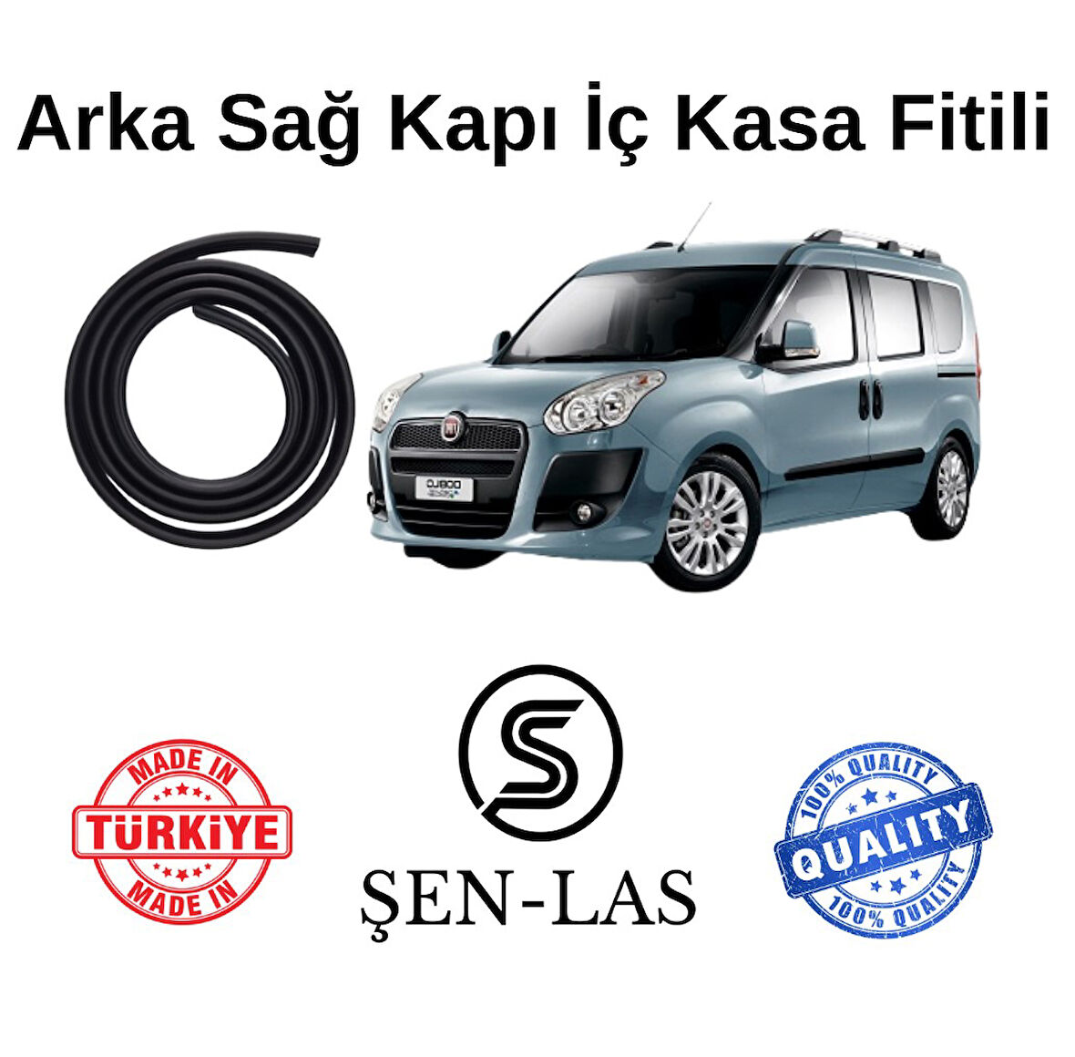 Fiat Doblo (2010-2015) Şen-Las Sağ Arka Kapı Fitili ŞL43203