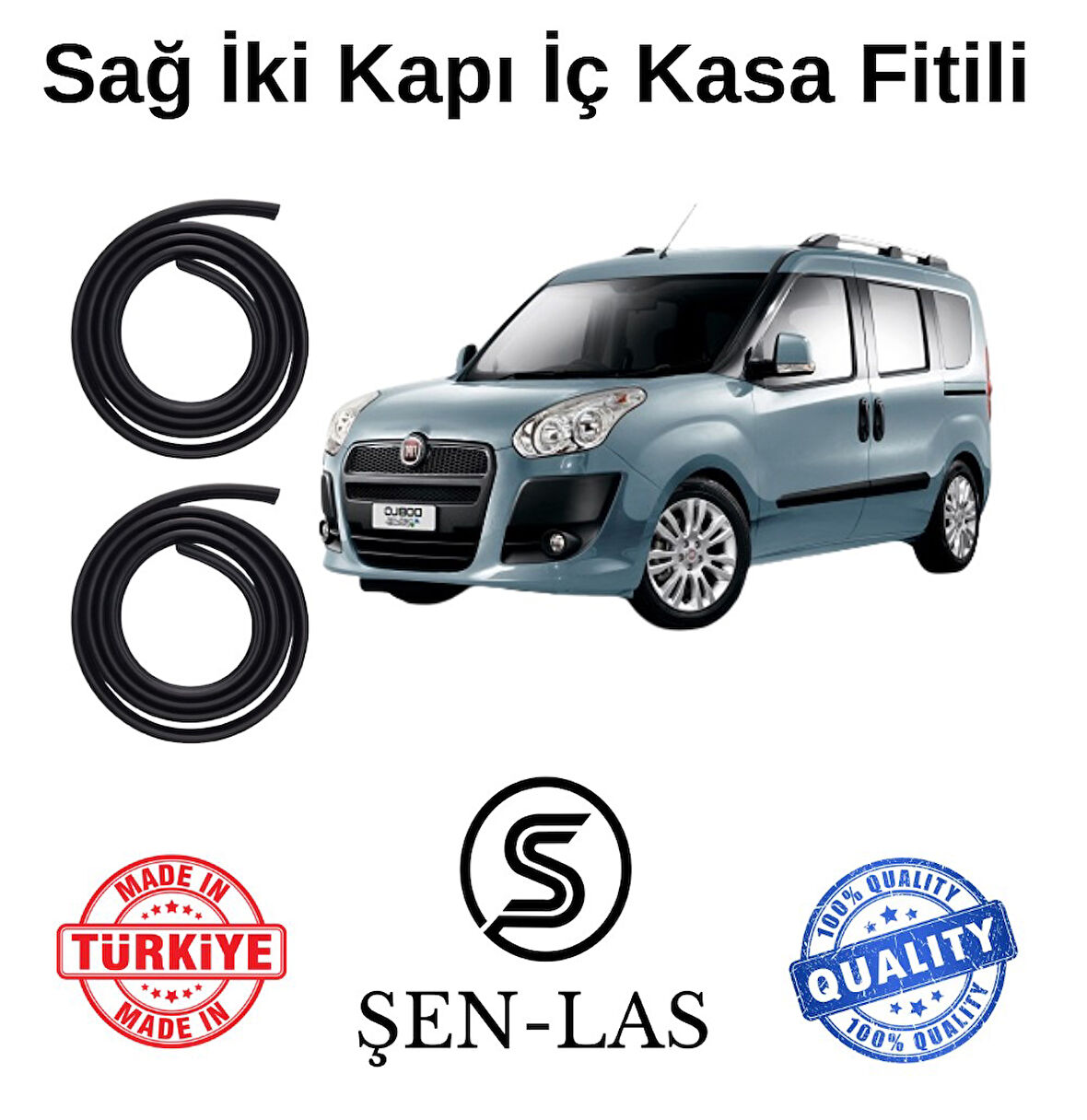 Fiat Doblo (2010-2015) Şen-Las Sağ Ön ve Arka Fitili ŞL43209