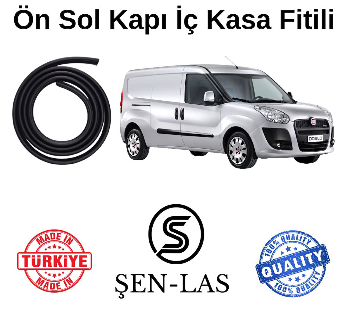 Fiat Doblo Panelvan (2010-2015) Şen-Las Sol Ön Kapı Fitili ŞL43302
