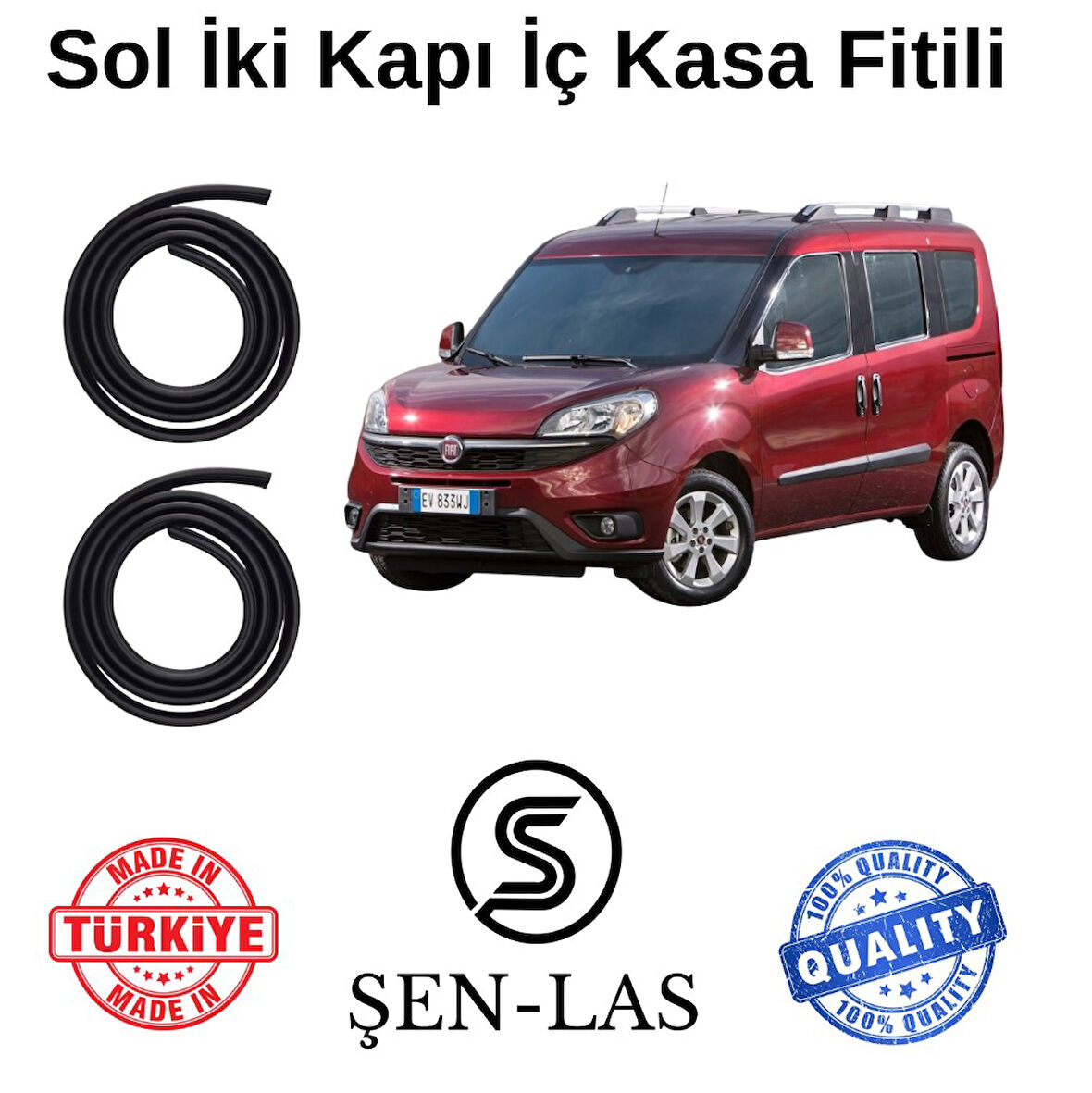 Fiat Doblo (2015-2022) Şen-Las Sol Ön ve Arka Fitili ŞL43408