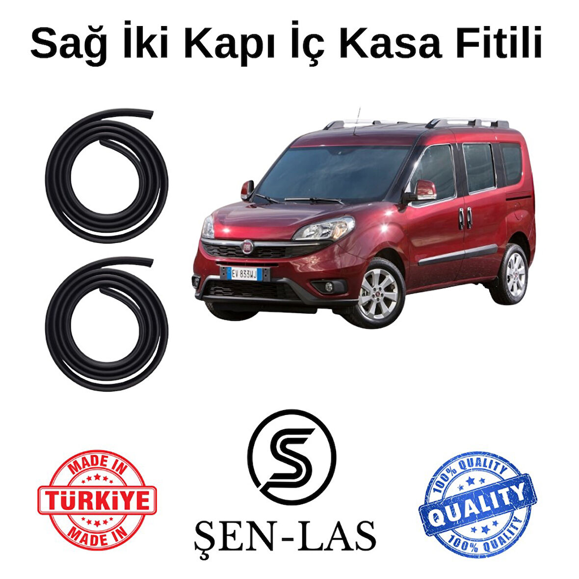 Fiat Doblo (2015-2022) Şen-Las Sağ Ön ve Arka Fitili ŞL43409