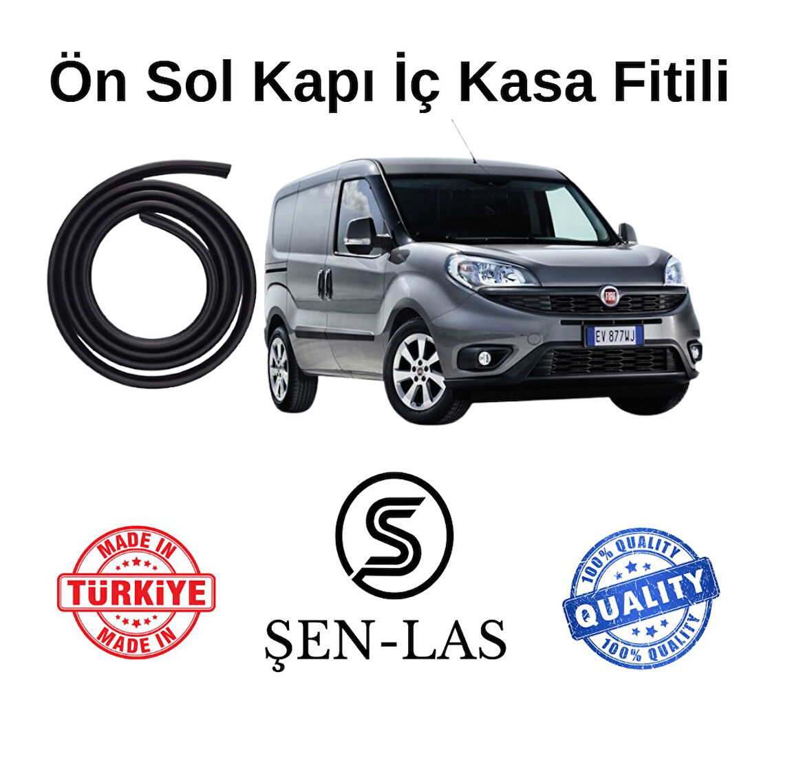 Fiat Doblo Panelvan (2015-2022) Şen-Las Sol Ön Kapı Fitili ŞL43502