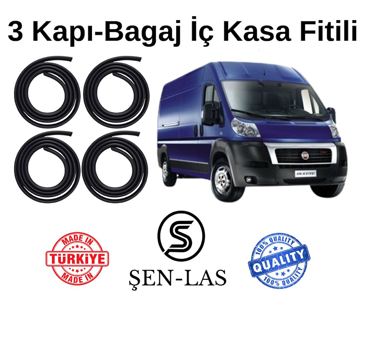 Fiat Ducato Panelvan (2007-2014) Şen-Las 3 Kapı + Bagaj Fitili ŞL43708