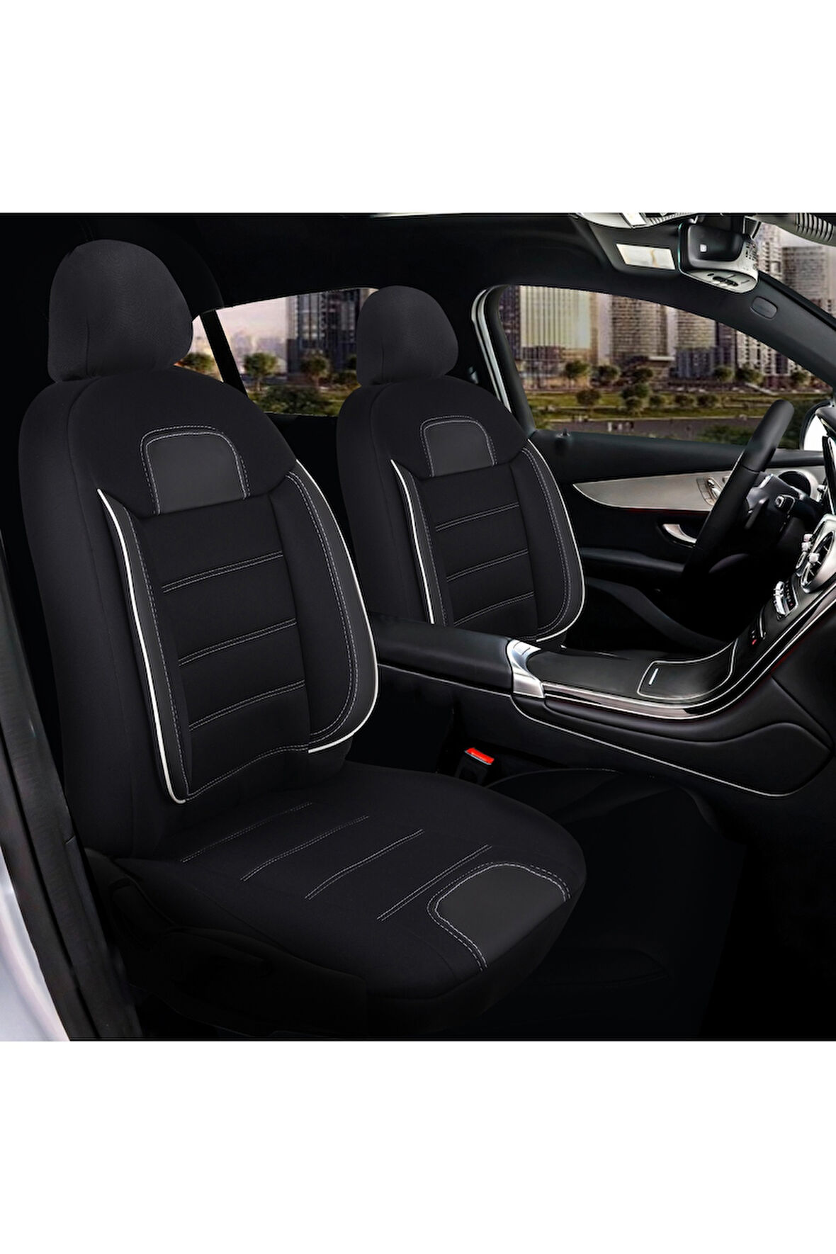 Fiat Punto Araçlara Uyumlu Tam Takım Basic B Model Oto Koltuk Kılıfı Seti