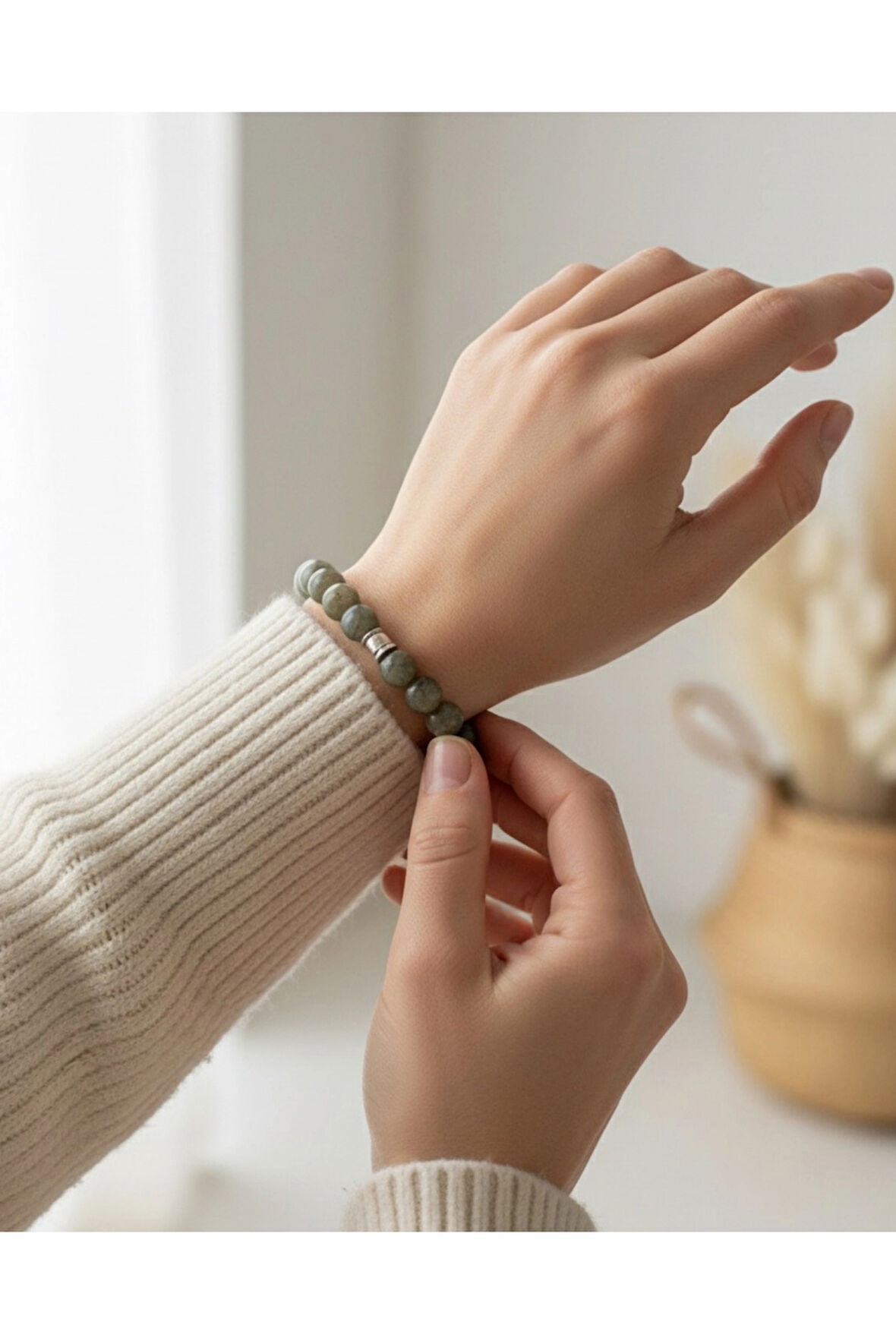 Labrodonit Doğaltaş Kolye ve Bileklik