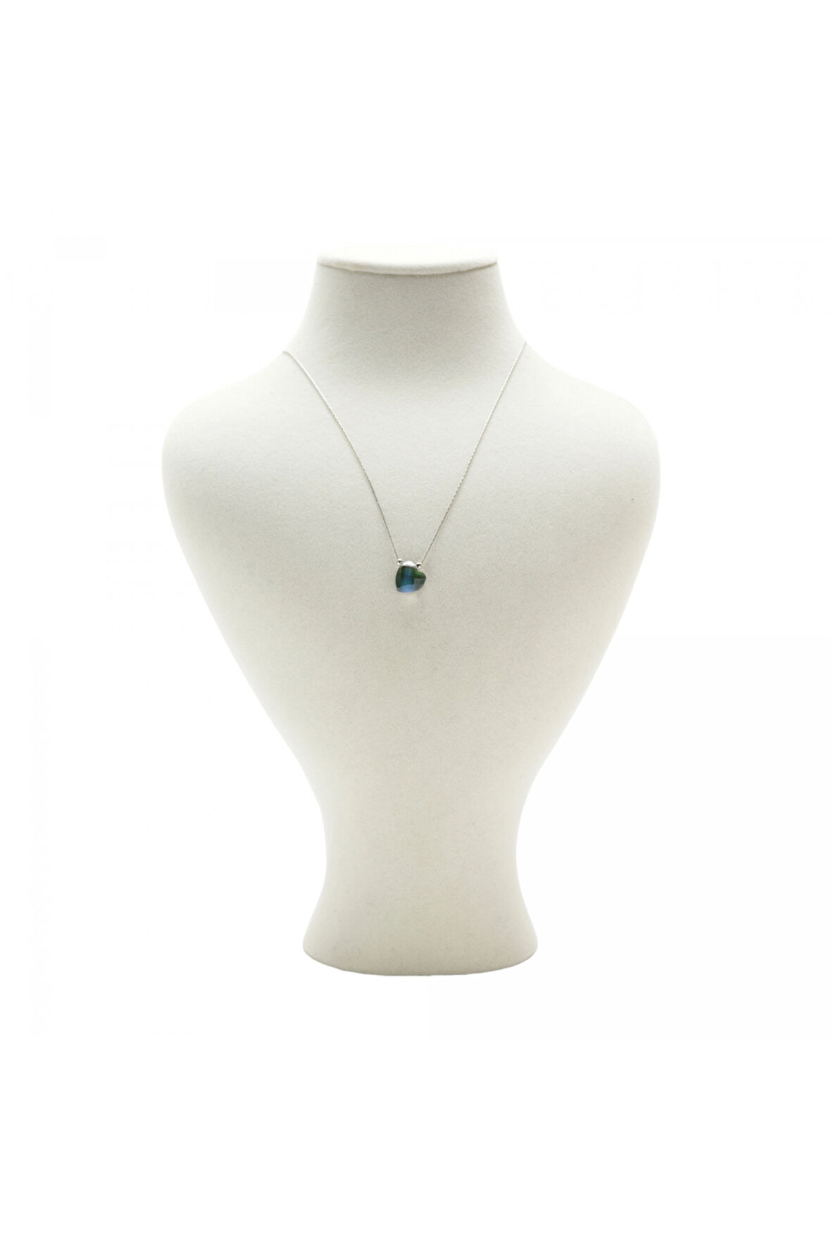 Kalpli His Taşı Doğaltaş Kolye