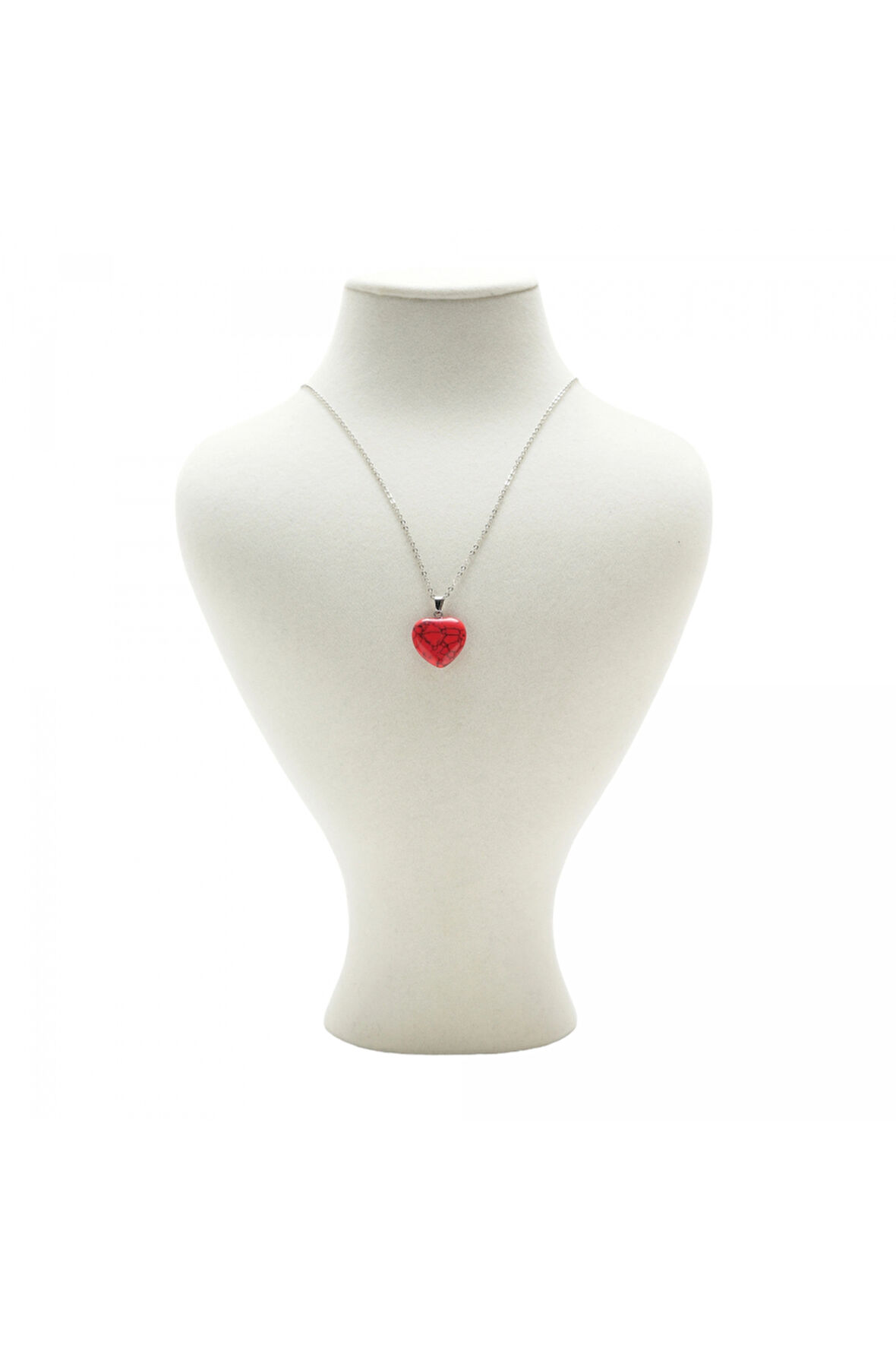 Mercan Doğaltaş Kolye