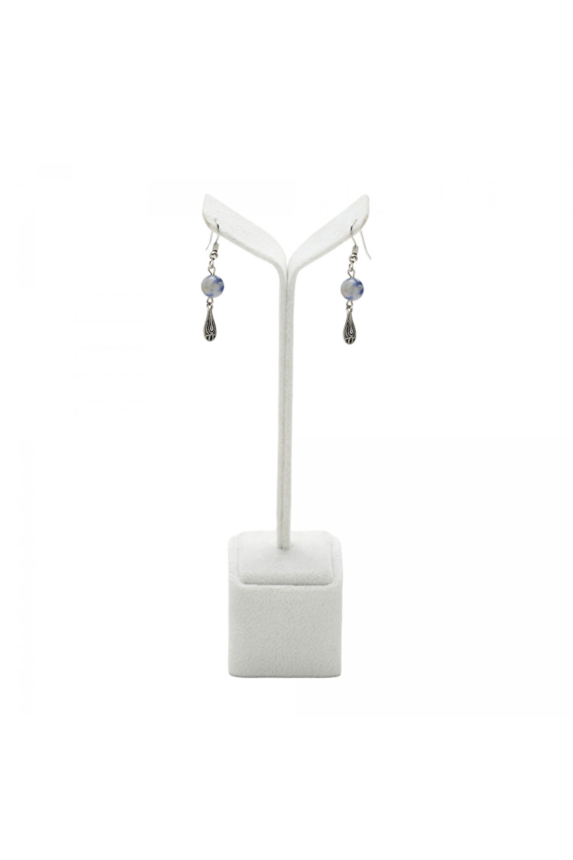 Sodalit Doğaltaş Kolye ve Küpe