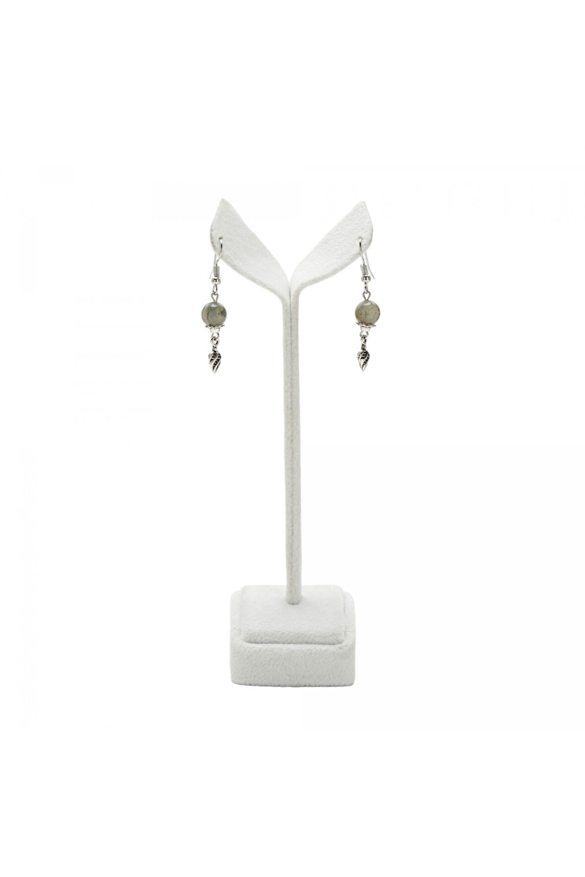 Labrodonit Doğaltaş Kolye ve Küpe