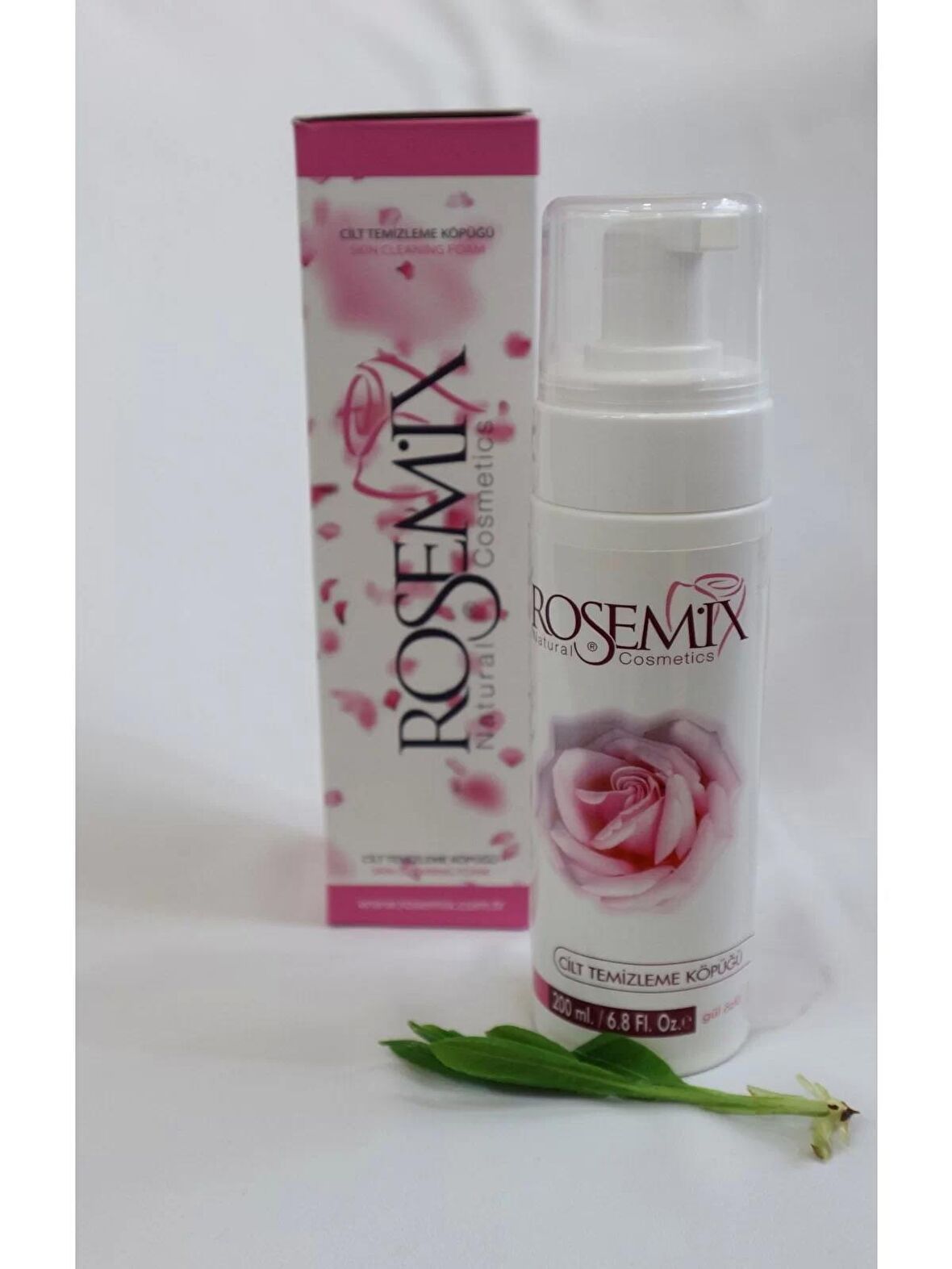 ROSEMİX CİLT TEMİZLEME KÖPÜĞÜ GÜL 200 ML