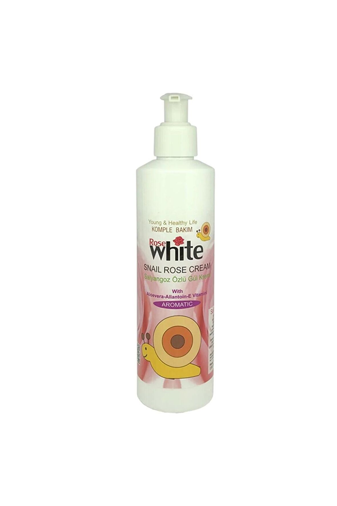 ROSE WHİTE SALYANGOZ ÖZLÜ GÜL KREMİ 200 ML