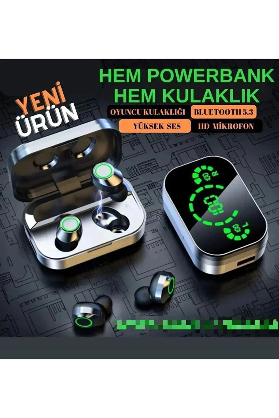 YD03 Kablosuz Bluetooth Kulaklık Gelişmiş Gürültü Azaltma Özellikleriyle Stereo Ses Deneyimi