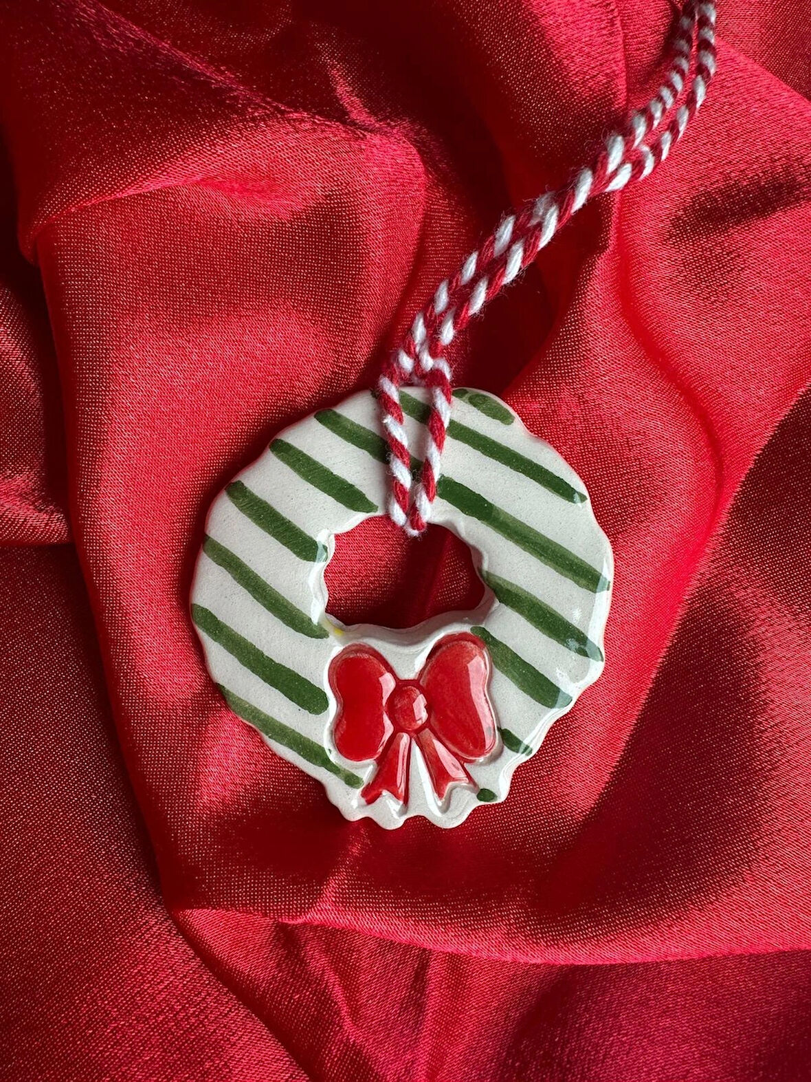 Seramik Yılbaşı Süsü