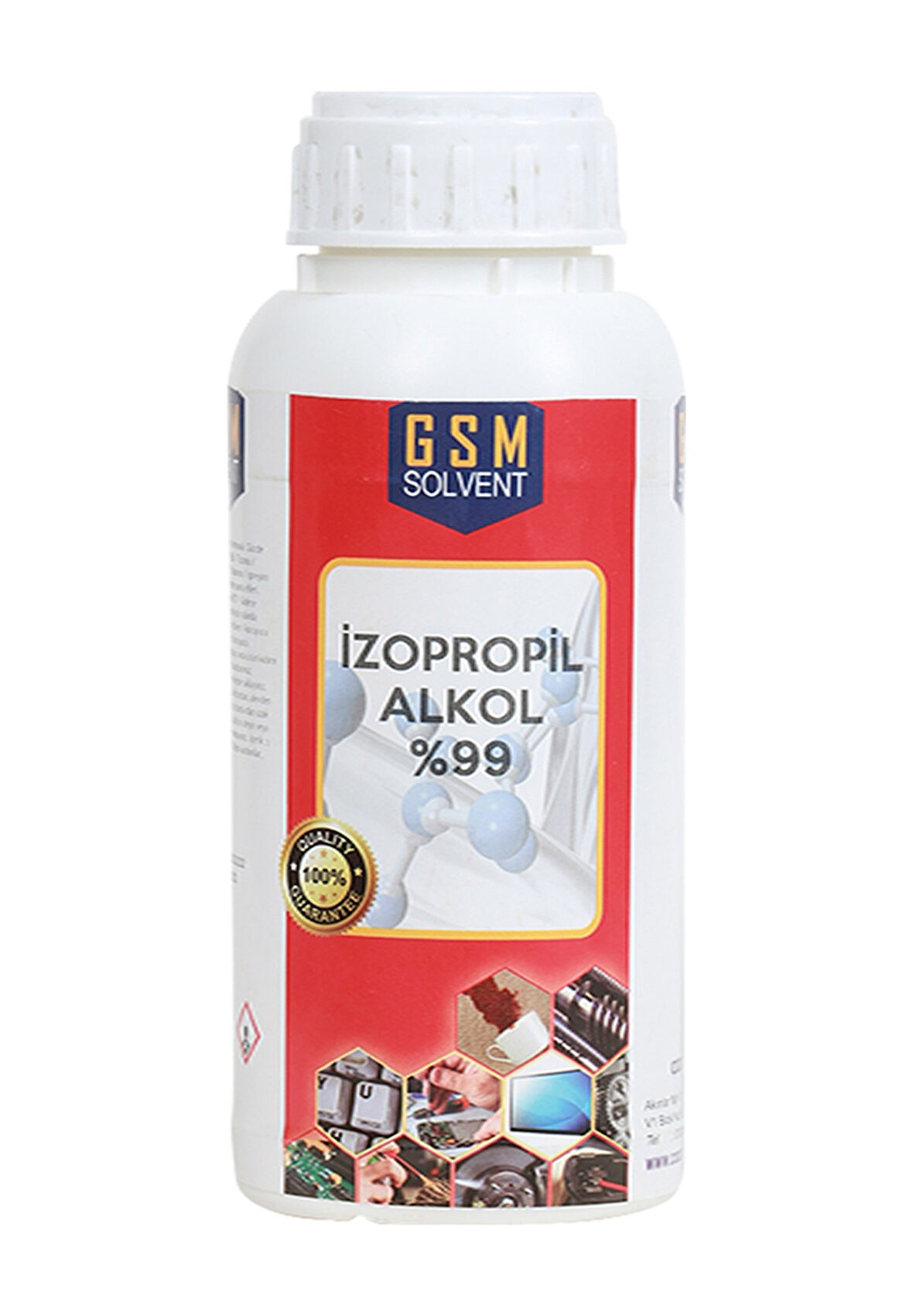 İzo Propil Alkol %99,9 İpa 500 ML