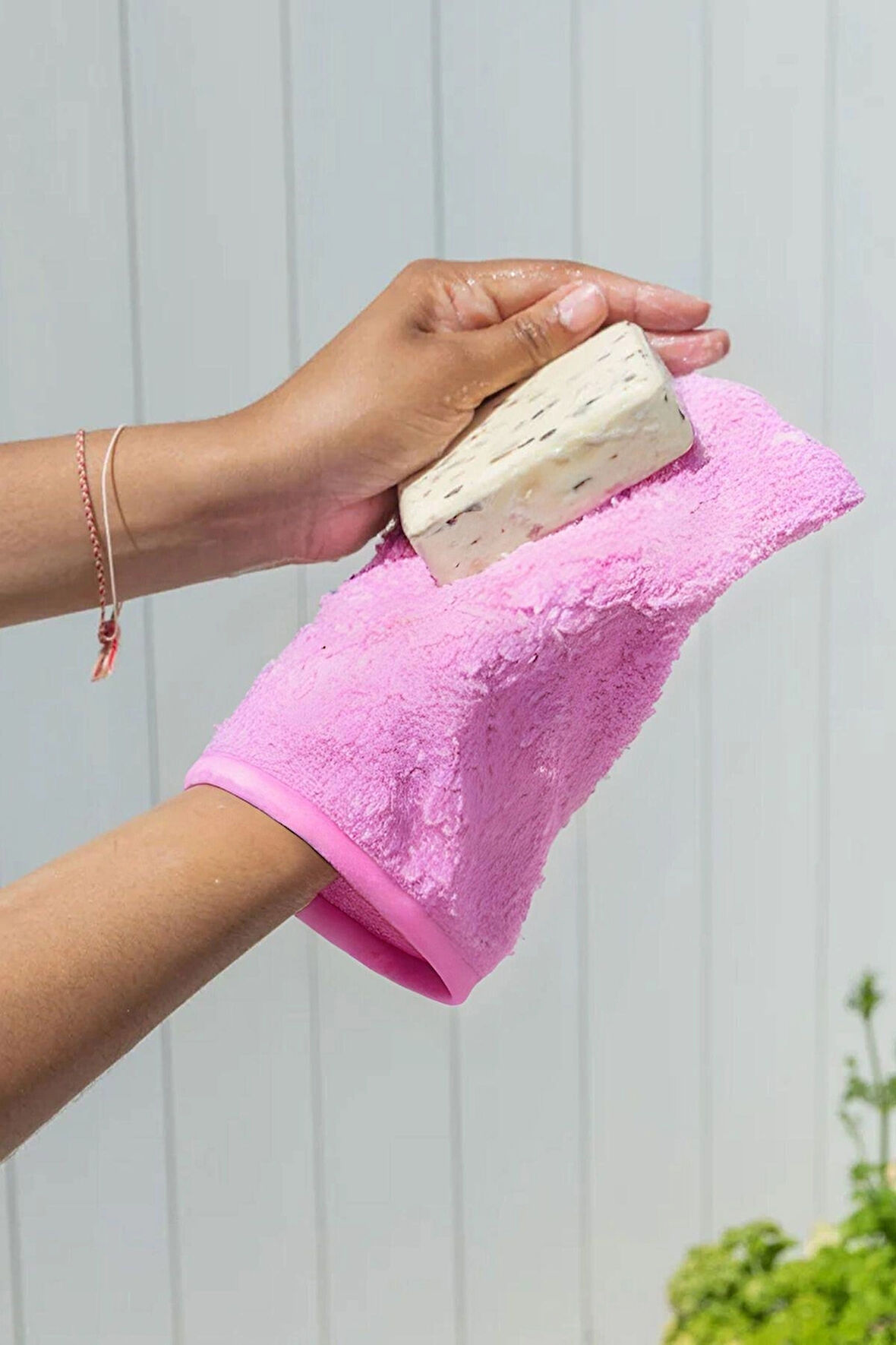 Salvia Dione Doğal Bambu Kese ve Banyo Lifi – Pembe Renkli Vücut & Yüz İçin Peeling Scrub | Spa Masaj Etkili Derin Temizlik Kesesi | Cildi Arındıran Bitkisel Cilt Bakımı Pudra
