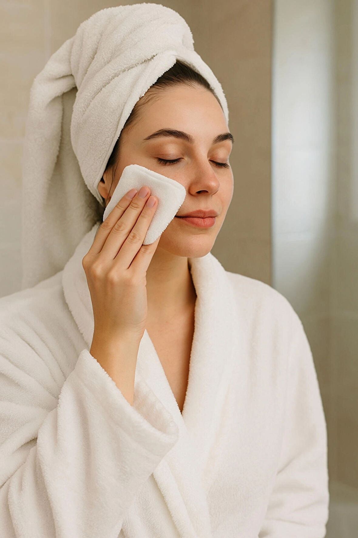 Salvia Dione 5’li Yıkanabilir Makyaj Temizleme Pedi – %100 Pamuk, Çift Taraflı, Sürdürülebilir ve Tekrar Kullanılabilir Cilt Bakım & Makyaj Temizleme Pedi Seti