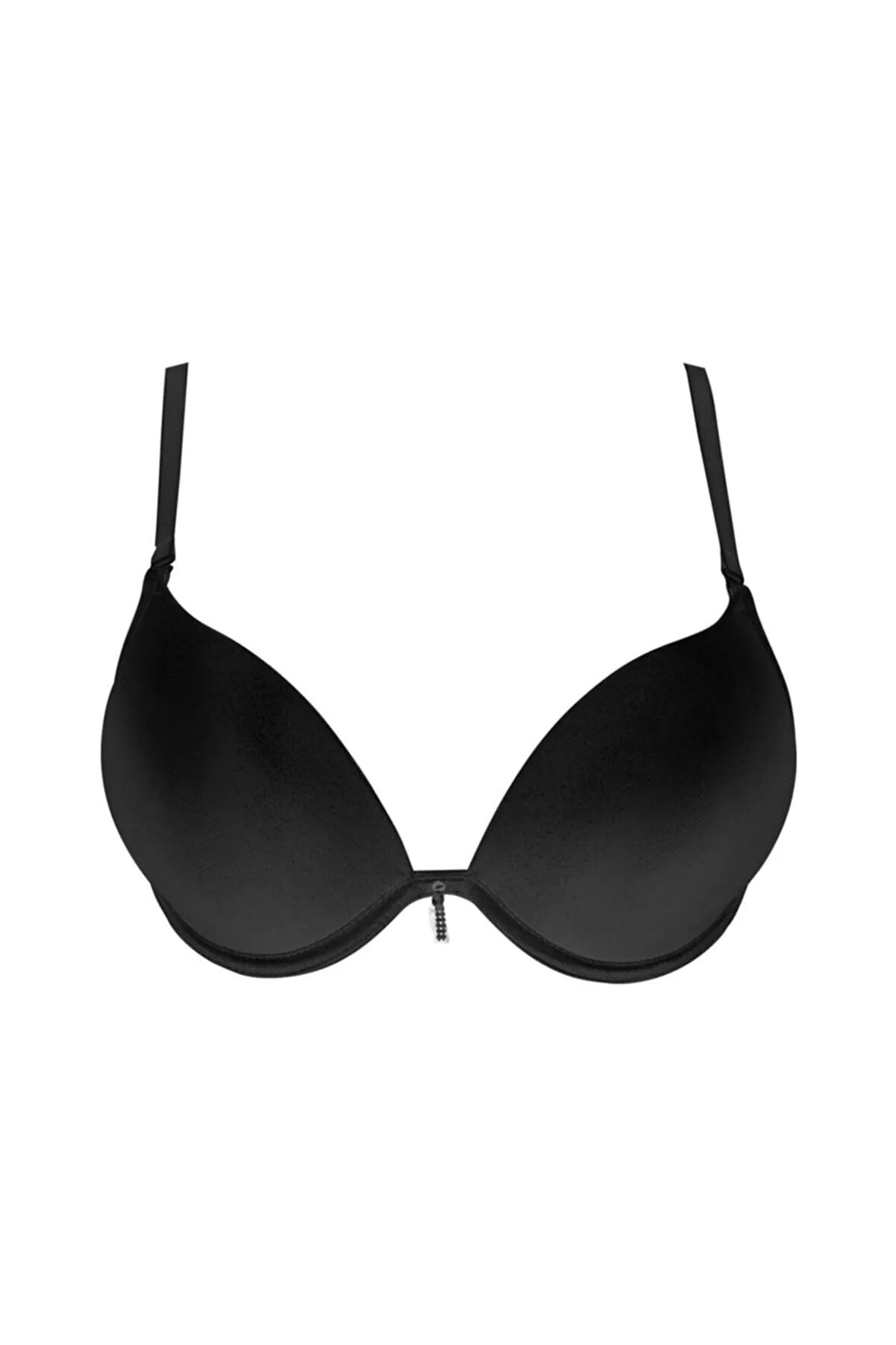 7034 Brenda Kadın Sihirli Çift Dolgulu Sütyen Siyah