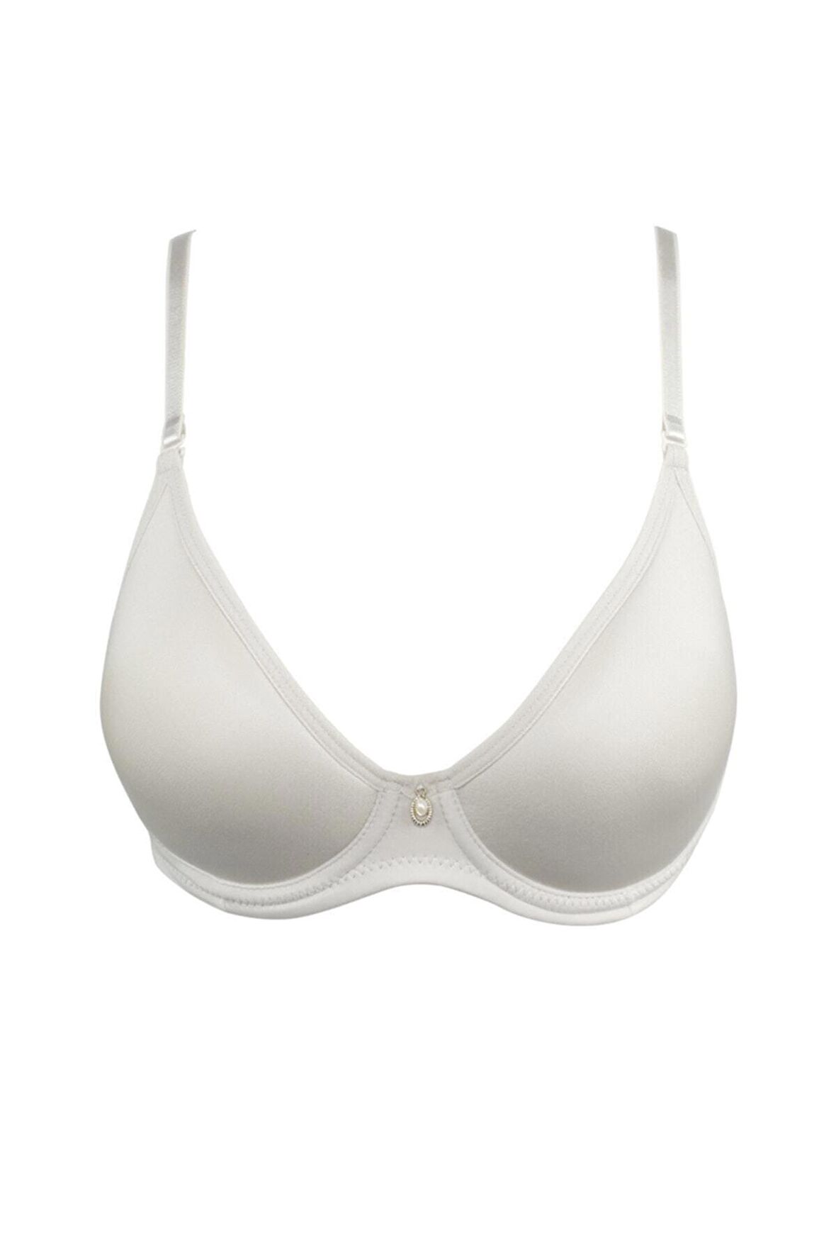 9405 Fanetta Kadın Soft Kaplı Desteksiz Sütyen Ekru