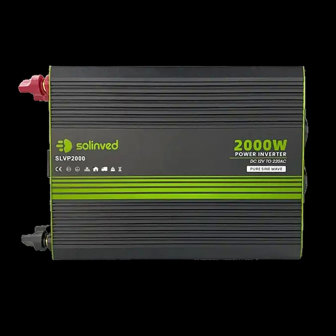 Solinved 2000W Tam Sinüs İnverter 12V