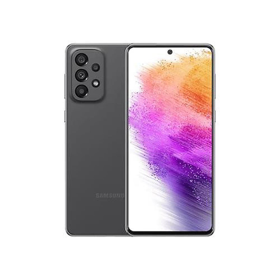 Yenilenmiş SAMSUNG GALAXY A73 128GB -C Kalite- Gri