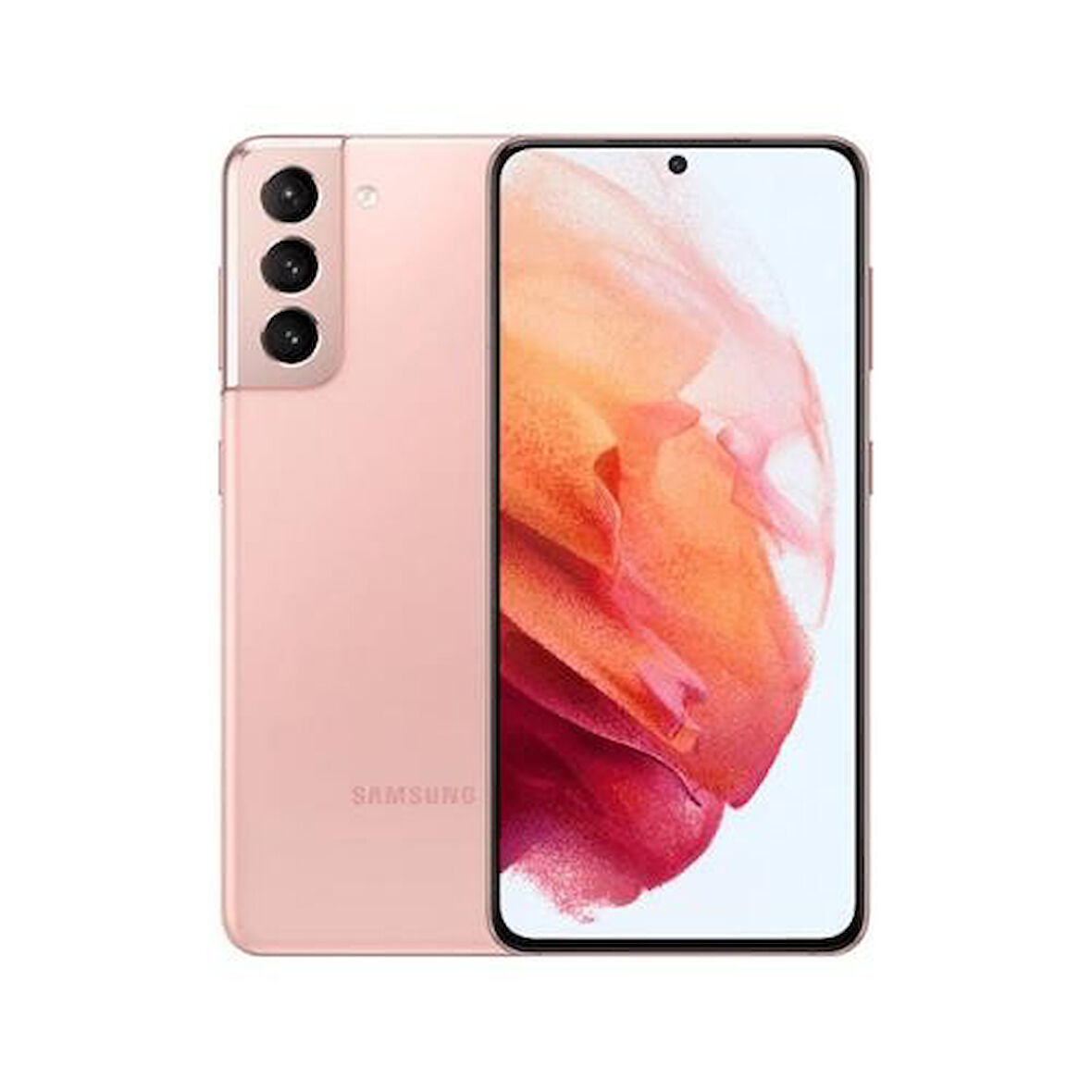 Yenilenmiş SAMSUNG GALAXY S21 128GB -C Kalite- Pembe
