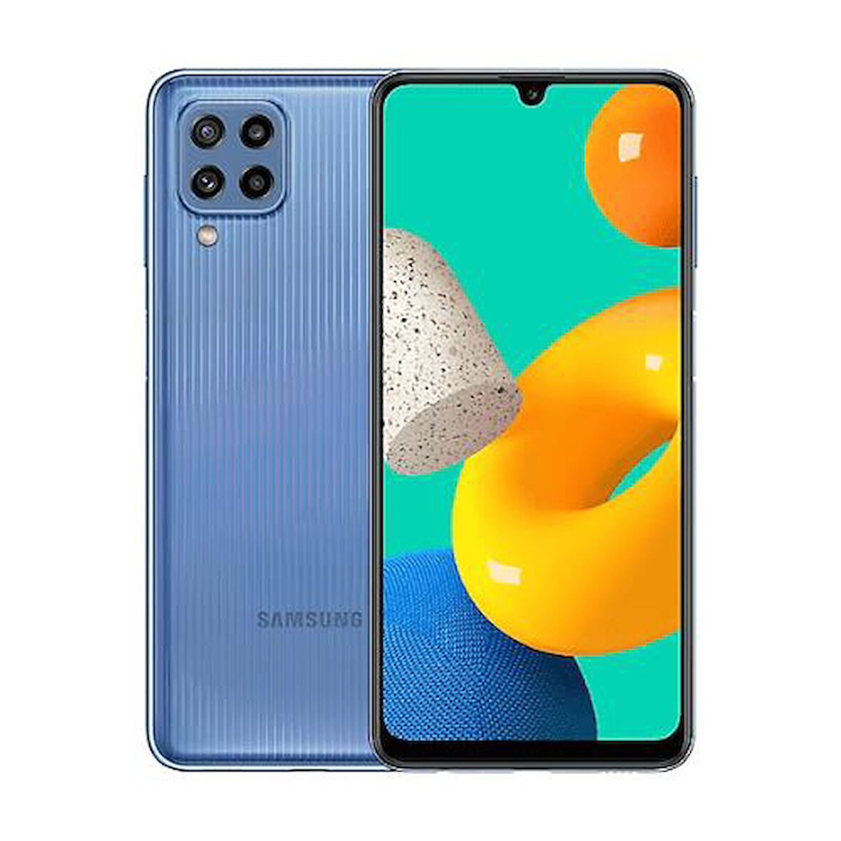 Yenilenmiş SAMSUNG GALAXY M32 128GB -A Kalite- Mavi