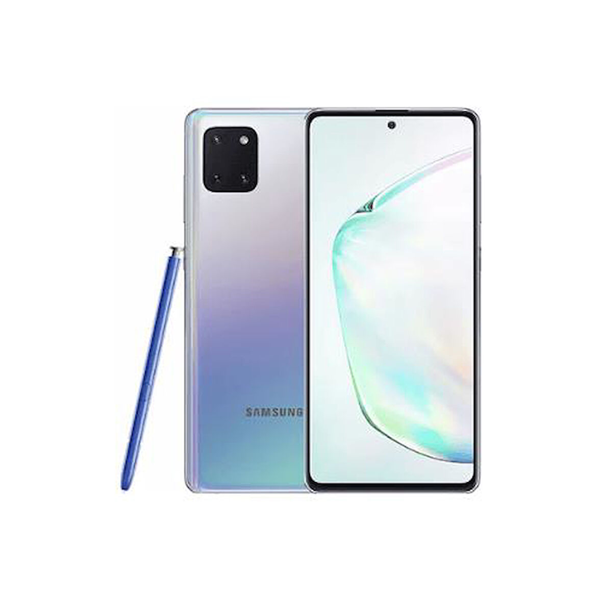 Yenilenmiş SAMSUNG GALAXY NOTE 10 LİTE 128GB -B Kalite- Gümüş