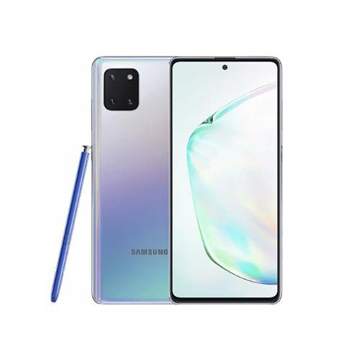 Yenilenmiş SAMSUNG GALAXY NOTE 10 LİTE 128GB -A Kalite- Gümüş