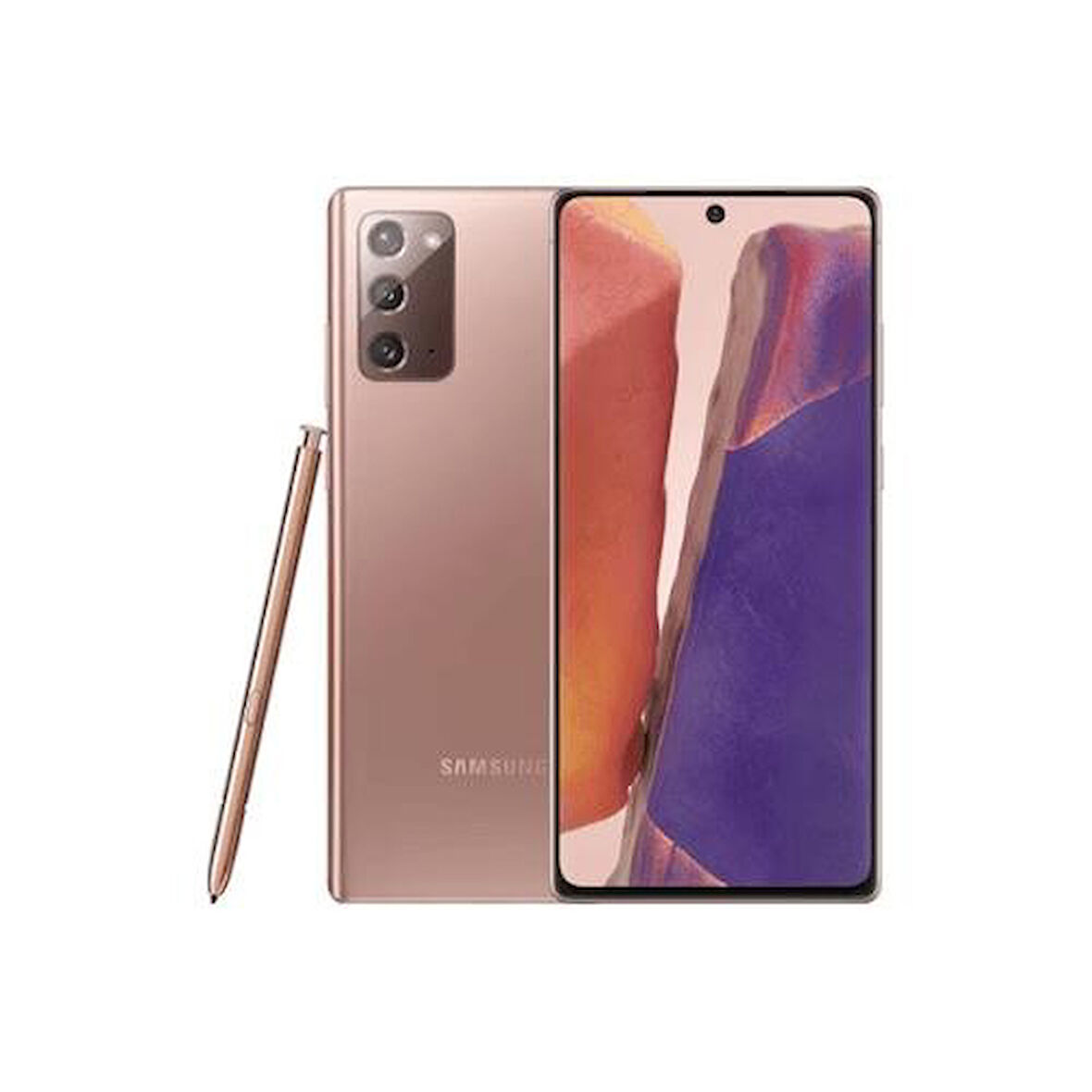 Yenilenmiş SAMSUNG GALAXY NOTE 20 256GB -C Kalite- Bronz