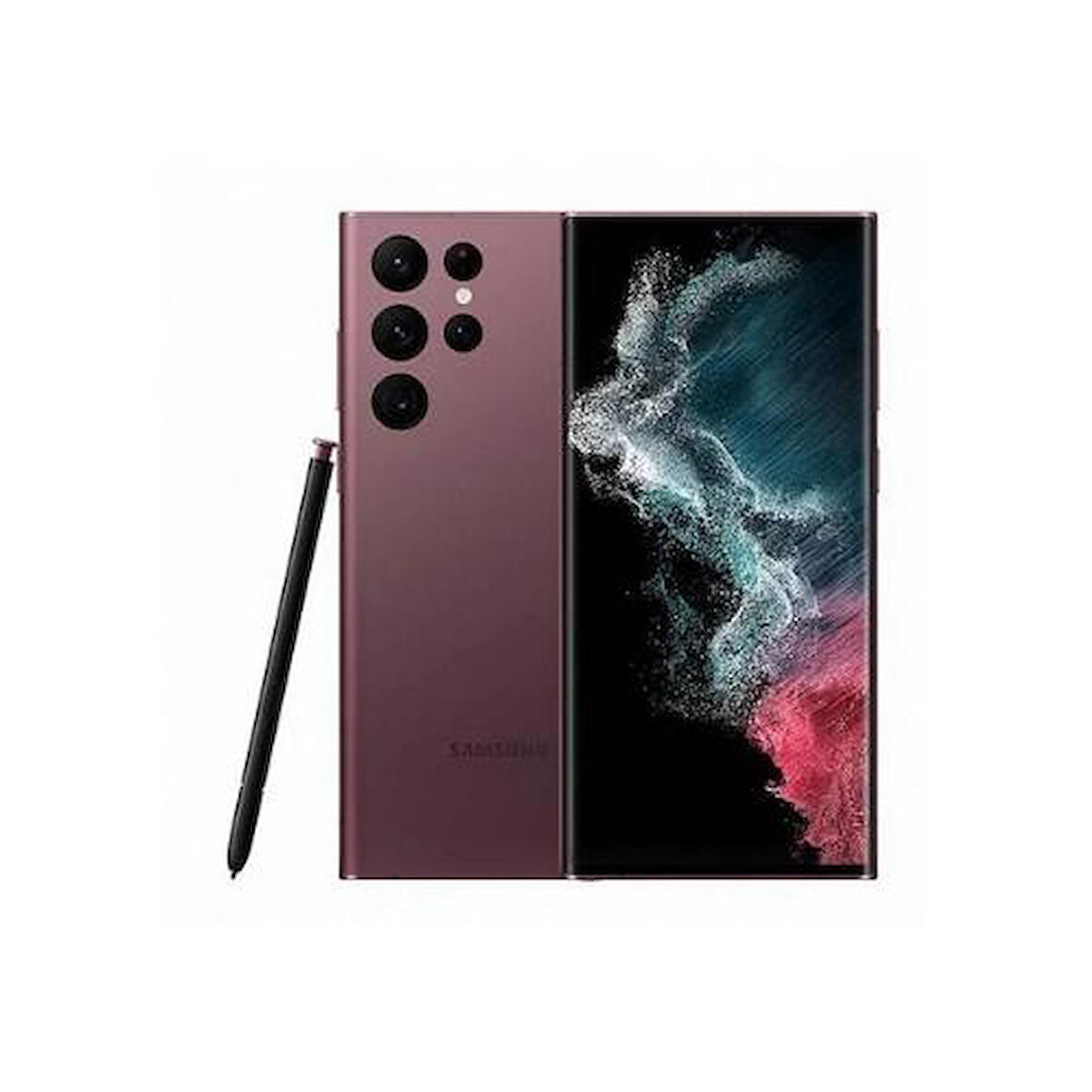 Yenilenmiş SAMSUNG GALAXY S22 ULTRA 256GB -C Kalite- Bordo